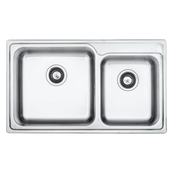 Stainless Double Bowl Sink Mix 620 Haustern Kitchen Stainless Steel Sink Kitchen Choose Sample Pattern Chart
