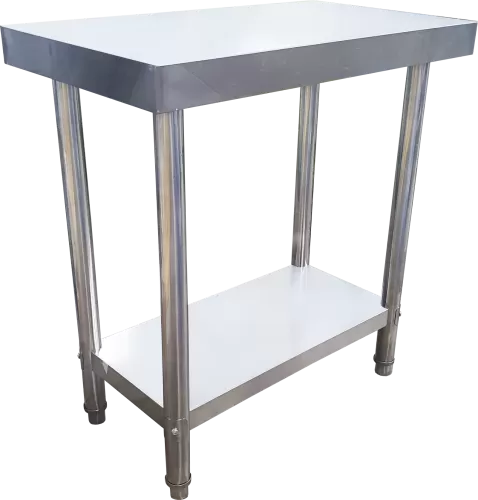64401-S.Steel 2Tier Work table 800x450x800mm