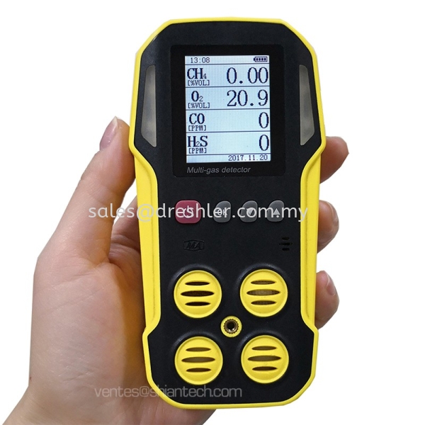 Multi Gas Detector Pro Portable Gas Detector IGD  Gas Detectors & Gas Analyzers Penang, Malaysia, Perai Supplier, Suppliers, Supply, Supplies | Dreshler Resources Sdn Bhd