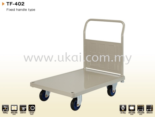 TF-402 TF SERIES 400KGS PRESTAR TROLLEY Malaysia, Kuala Lumpur (KL), Selangor, Melaka, Johor Bahru (JB), Penang, Sabah Supplier, Distributor, Supply, Supplies | Ukai (Malaysia) Sdn Bhd