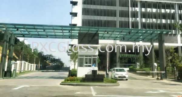 Roof Glass Guard House Roof Glass Selangor, Malaysia, Kuala Lumpur (KL), Shah Alam Supplier, Installation, Supply, Supplies | Pan Xue Cheng Glass Sdn Bhd