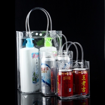 Transparent PVC Shopping bag