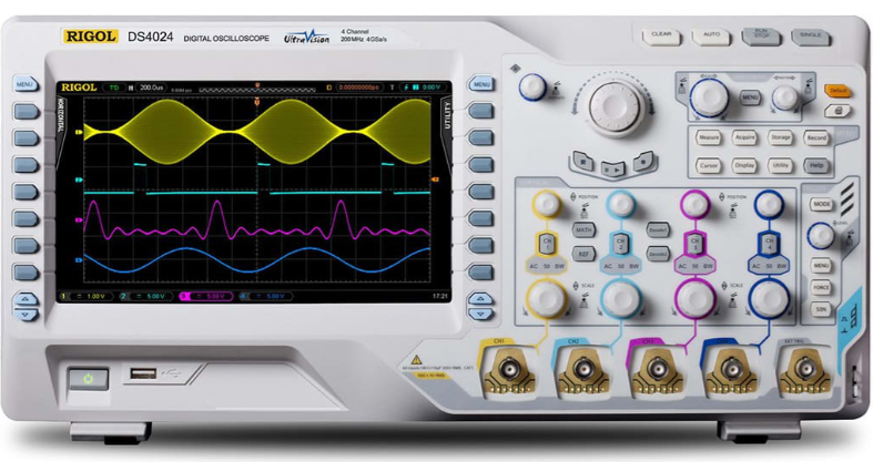 RIGOL DS4024 200MHz Digital Oscilloscope with 4 Channels