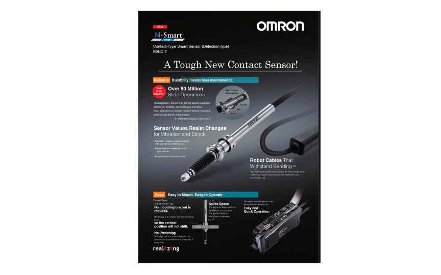 omron e9nc-t omron _ tough contact sensor