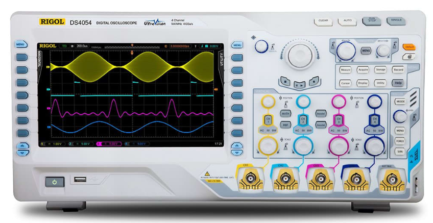rigol ds4054 500mhz digital oscilloscope with 4 channels