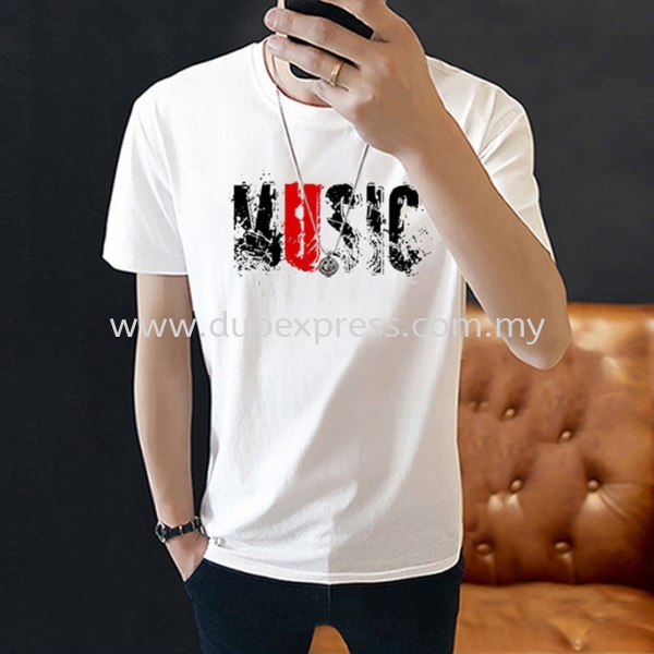 Printing T-Shirt Cetak Baju Murah  Print Baju T Shirt Roundneck  Print & Design Baju Kuala Lumpur, Petaling Jaya, Malaysia Malaysia, Selangor, Kuala Lumpur (KL), Petaling Jaya (PJ) Supplier, Suppliers, Supply, Supplies | Duo Express