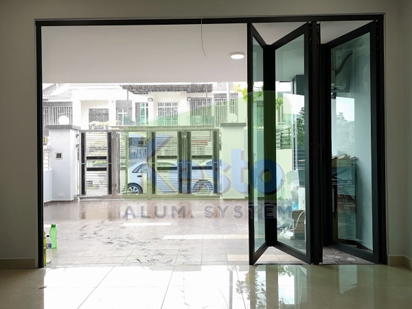  High Performance Folding Door Johor Bahru (JB), Tebrau Contractor, Supplier, Supply | Kesto Aluminium System (JB) Sdn Bhd