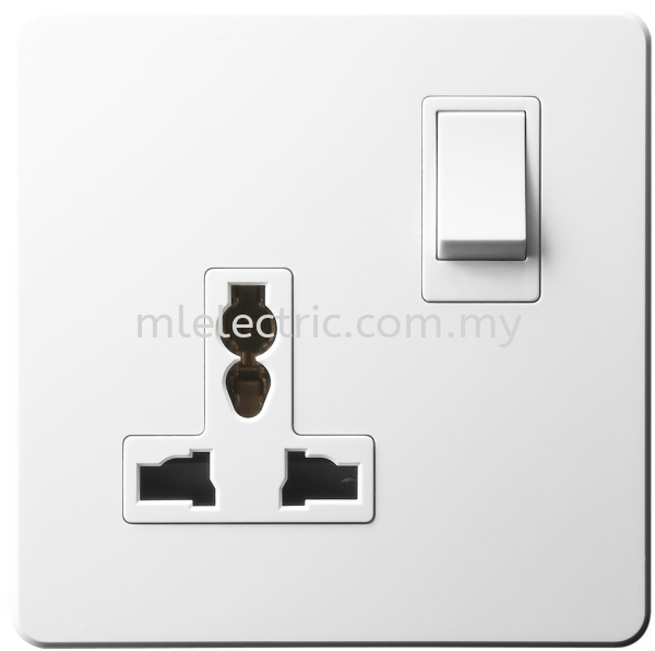 JASMART A5901S 3 PIN UNIVERSAL SWITCH SOCKET OUTLET A SERIES Jasmart Switches Selangor, Malaysia, Kuala Lumpur (KL), Batu Caves Supplier, Suppliers, Supply, Supplies | ML Electric Sdn Bhd