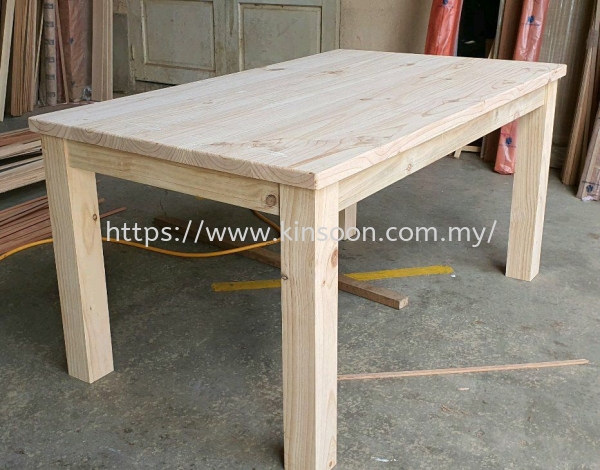 Radiata Pine Timber Table FURNITURE Malaysia, Johor Bahru (JB), Ulu Tiram Manufacturer, Supplier, Supply, Supplies | Kin Soon Industry Sdn Bhd