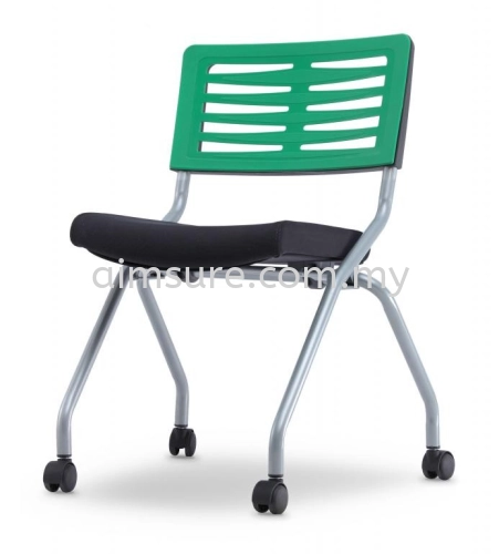 Low back folding chair without armrest AIM2S-AXIS