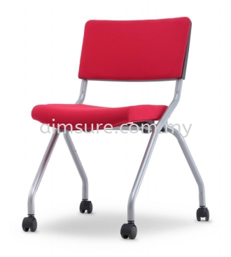 Executive cushion folding chair without armrest AIM2P-AXIS