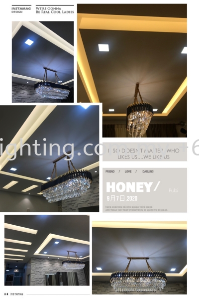  Cornice Package ~  No XX Jalan Palma 6 , Pulai Hijauan  Johor Bahru JB Skudai Renovation | One Stop Lighting & Renovation