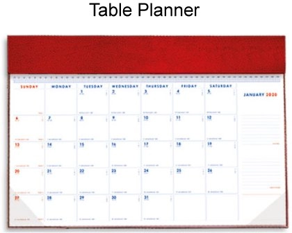 Table Planner PVC 23