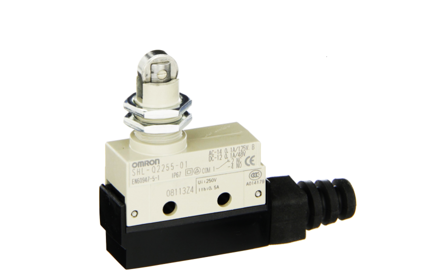 Omron SHL Omron _ Subminiature Enclosed Switch (Measuring 48 x 17.5 x 45 mm) with High Sealing Property