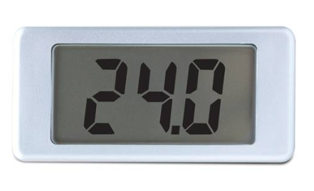 lascar emv 1200 2-wire lcd voltmeter with single-hole mounting