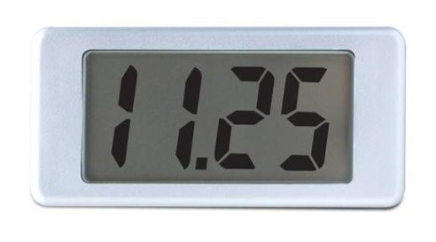 lascar emv 1125 lcd voltmeter with single-hole mounting