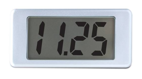 LASCAR EMV 1125 LCD Voltmeter with Single-Hole Mounting