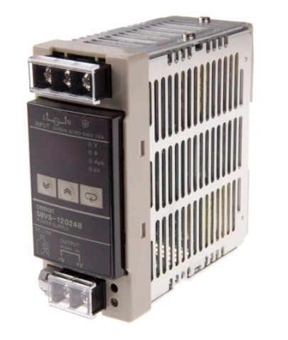 S8VS-12024B - Omron, S8VS DIN Rail Panel Mount Power Supply, 24V dc Output Voltage, 5A Output Curren