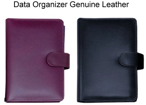 Data Organizer Genuine Leather