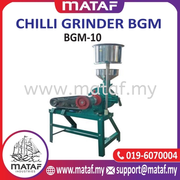 Chili Grinder BGM-10 GRINDING & MILLING MACHINE Seremban, Malaysia, Negeri Sembilan Supplier, Suppliers, Supply, Supplies | Mataf Industries