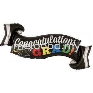 Foil 40"Congratz Banner