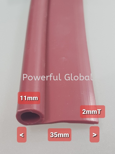 Silicone Rubber Profile P Red Silicone Rubber Extrusion Malaysia, Selangor, Kuala Lumpur (KL), Rawang Manufacturer, Supplier, Supply, Supplies | Powerful Global Supplies