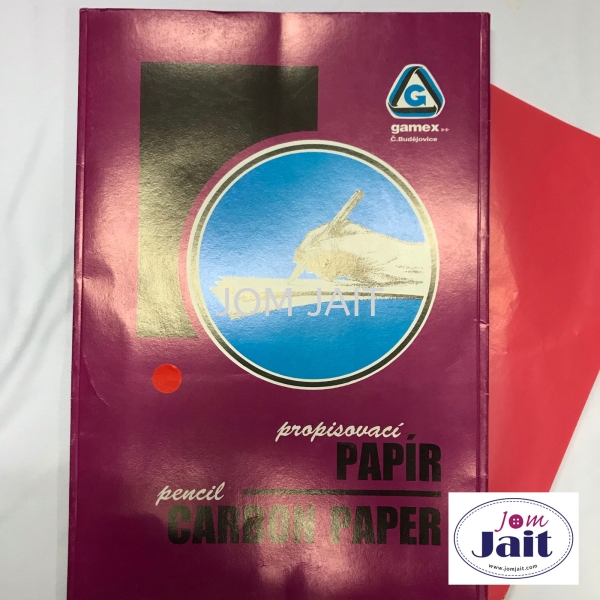 Carbon Paper Ganex Red In Box Code CPGAMR Carbon Paper Malaysia, Kedah, Alor Setar Supplier, Wholesaler, Supply, Supplies | Syarikat Sin Joo Hin