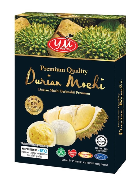 Premium Durian Mochi 3D Box 6PCS 6PCSX25G Mochi Malaysia, Johor, Kluang Supplier, Manufacturer, Supply, Supplies | YM PASTRY MANUFACTURING SDN BHD
