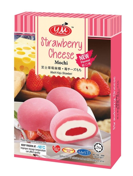 Strawberry Cheese Mochi 3D Box 6PCS 6PCSX25G Mochi Malaysia, Johor, Kluang Supplier, Manufacturer, Supply, Supplies | YM PASTRY MANUFACTURING SDN BHD