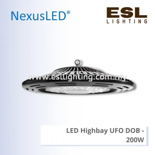 NEXUSLED LED HIGHBAY UFO DOB - 200W HB-UFO-200W-C60-060-D