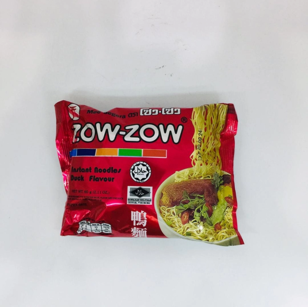 Zow-zow Duck flavour Noodles鴨麵5x60g