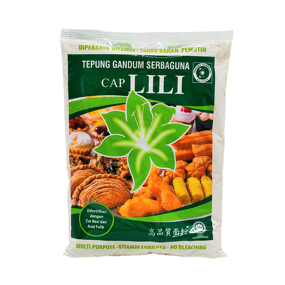 Cap Lili Tepung Gandum Serbaguna / Wheat Flour 850g
