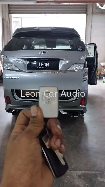 Toyota Vellfire Alphard anh20 OEM intelligent electric TailGate Lift power boot power Tail Gate lift system
