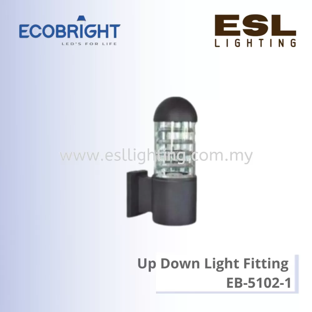 ECOBRIGHT Up Down Light Fitting E27 - EB-5102-1 IP65