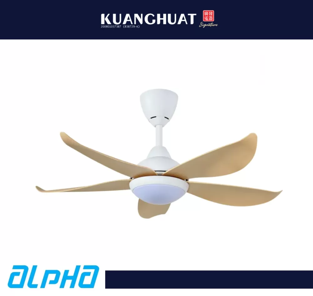 [PRE-ORDER 7 DAYS] ALPHA 40" VANNUS Series Ceiling Fan LUNA-5B/40 LED