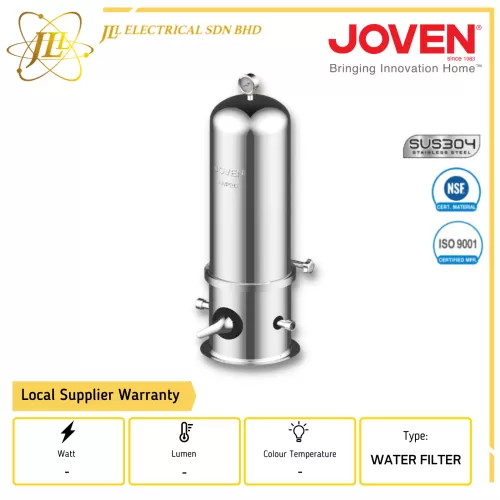 JOVEN JWP20 SUS 304 STAINLESS STEEL WATER FILTER SYSTEM 
