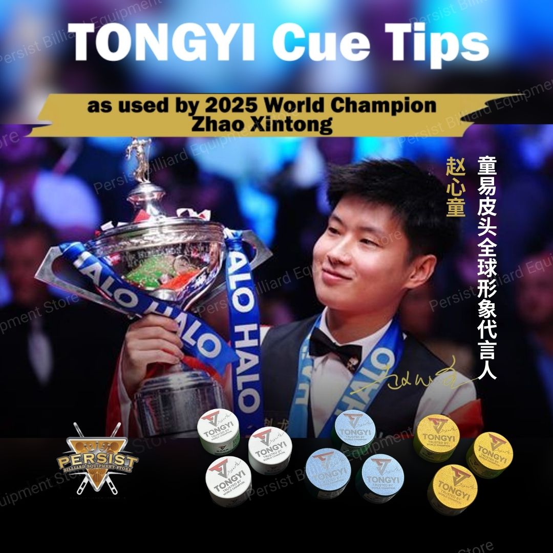 TONG YI V1 & V2 CUE TIP - MEDIUM HARD SOFT