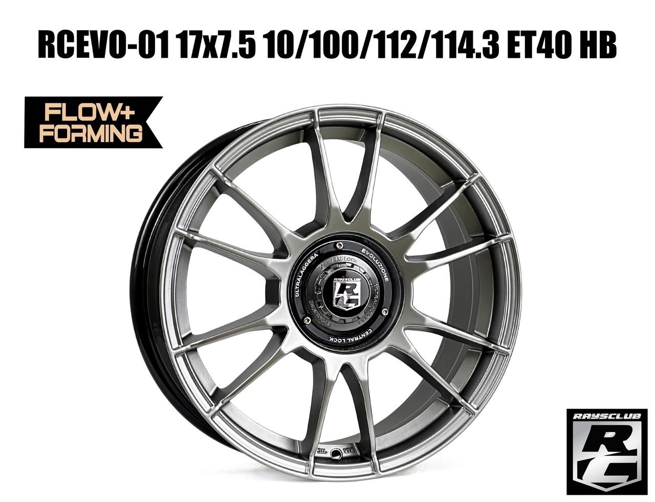 RCEVO-01 17x7.5 10/100/112/114.3 ET40 HB
