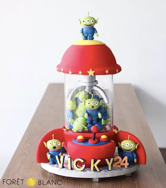 Alien Toy Story Cake