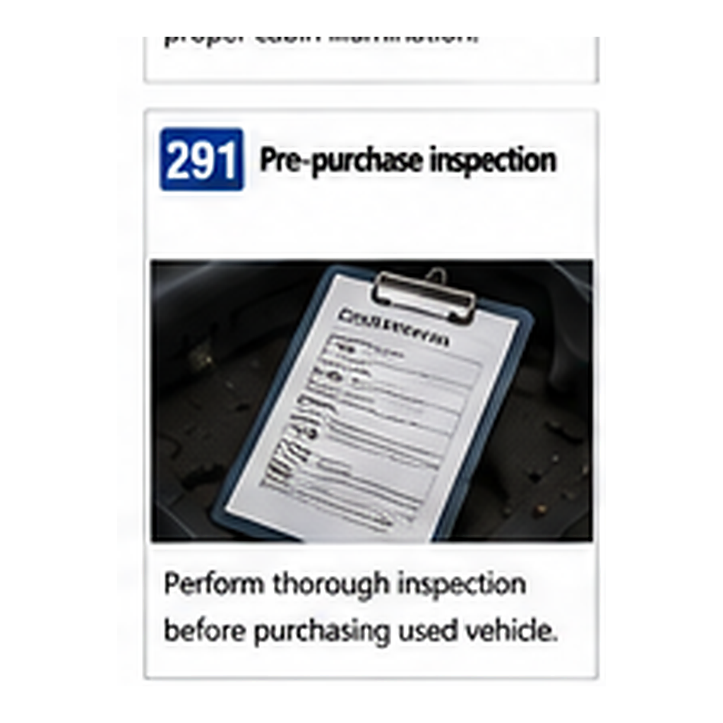 Pre Purchase Inspection