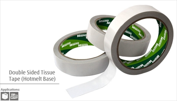 Double Sided Tissue Tape (Hotmelt Base) Double Sided Tapes Selangor, Malaysia, Kuala Lumpur (KL), Subang Jaya Supplier, Suppliers, Supply, Supplies | Tonissho Sdn Bhd