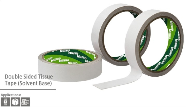 Double Sided Tissue Tape (Solvent Base) Double Sided Tapes Selangor, Malaysia, Kuala Lumpur (KL), Subang Jaya Supplier, Suppliers, Supply, Supplies | Tonissho Sdn Bhd