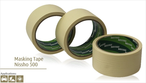 Masking Tape Nissho 500 (High Temp) Masking Tapes Selangor, Malaysia, Kuala Lumpur (KL), Subang Jaya Supplier, Suppliers, Supply, Supplies | Tonissho Sdn Bhd