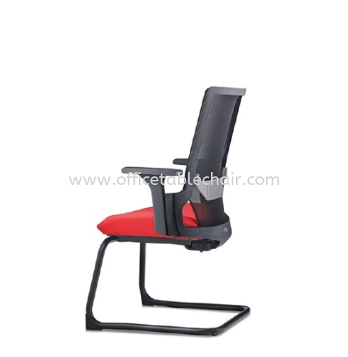 OTISY VISITOR ERGONOMIC MESH OFFICE CHAIR C/W EPOXY BLACK CANTILEVER BASE AOT8813N-92EA75