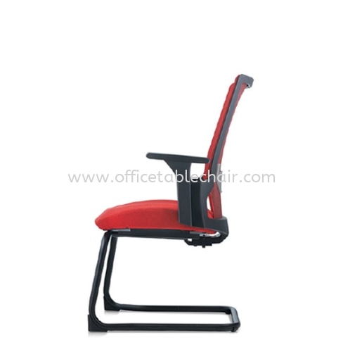 OTISY VISITOR SOFTECH OFFICE CHAIR C/W EPOXY BLACK CANTILEVER BASE AOT8813F-92EA75