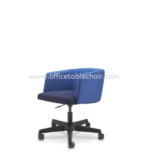 ANTHOM EXECUTIVE LOW BACK FABRIC CHAIR C/W POLYPROPYLENE BASE AT6632F-32