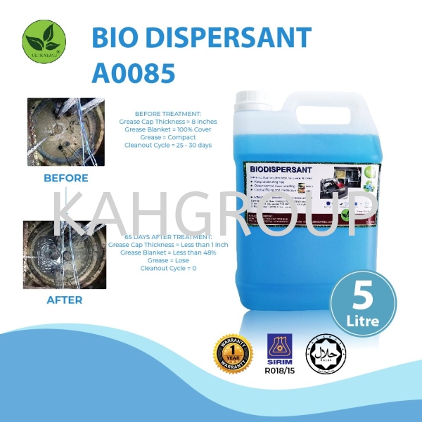 Biodispersant (enzymes) Bio Dispersant (Enzymes)  Selangor, Malaysia, Kuala Lumpur (KL), Johor Bahru (JB), Penang, Perak Supplier, Suppliers, Supply, Supplies | Kualiti Alam Hijau (M) Sdn Bhd