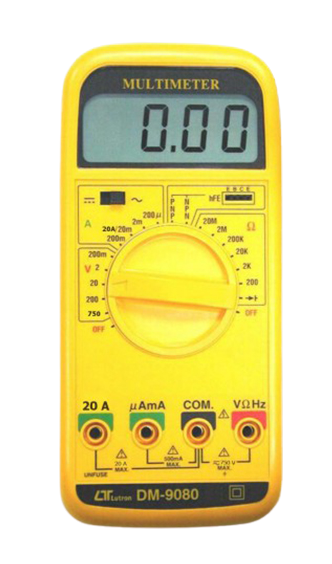 LUTRON DM-9080 3 1/2 Digits Multimeter, Multi-function