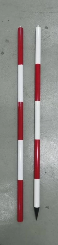 2m 2sectioms Ranging pole with 5/8'' adapter (Type B)