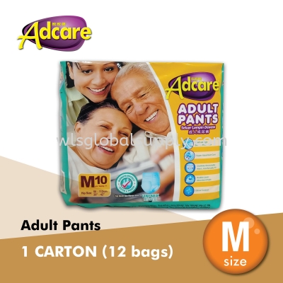 Adcare Adult Pants M Size (CARTON)